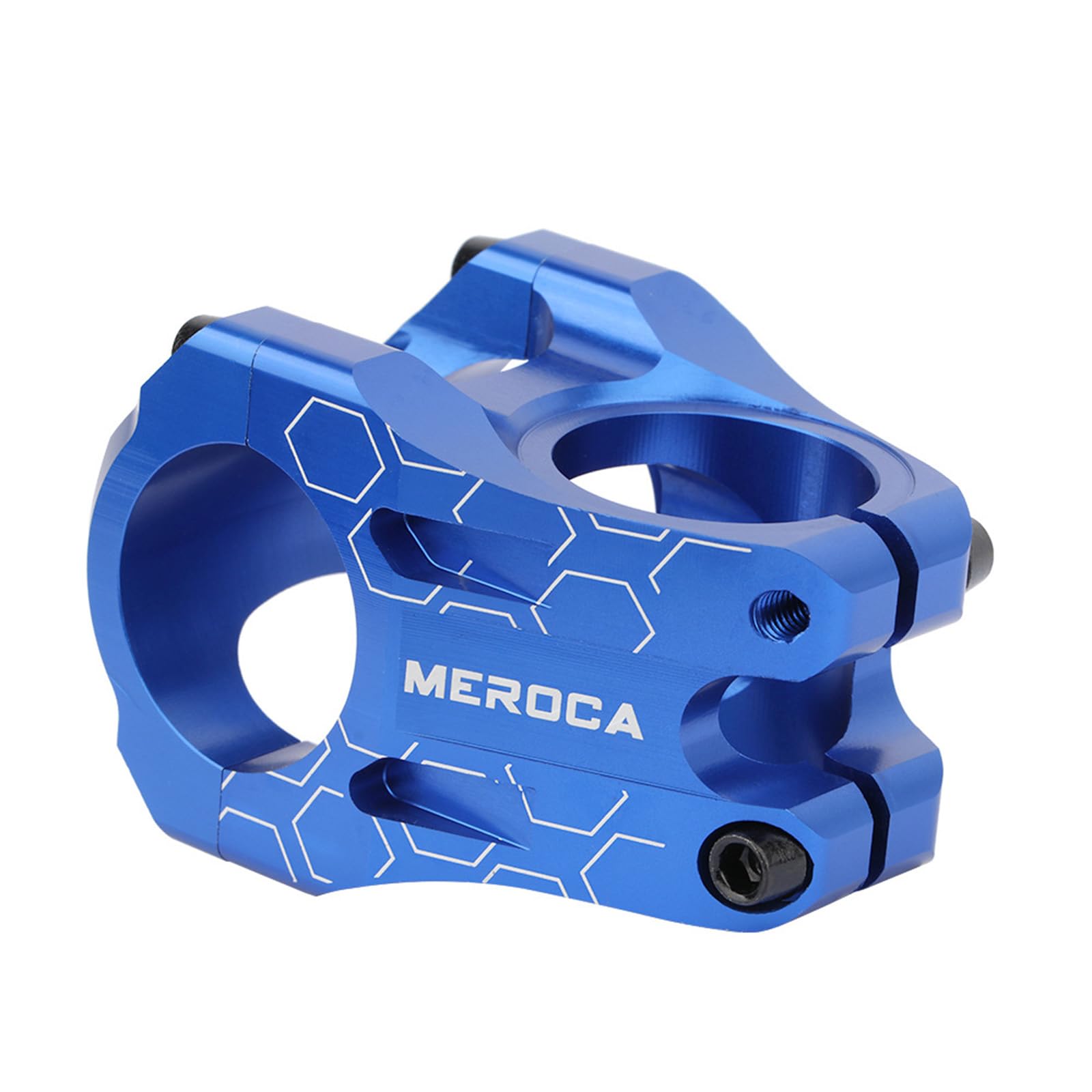 BBTISG 31.8mm MTB Stem 35mm Mountain Bike Stem CNC Bicycle Handlebar Stem for Most Road Bike Stem, MTB Stem, BMX Stem, Bicycle Stem (Blue)