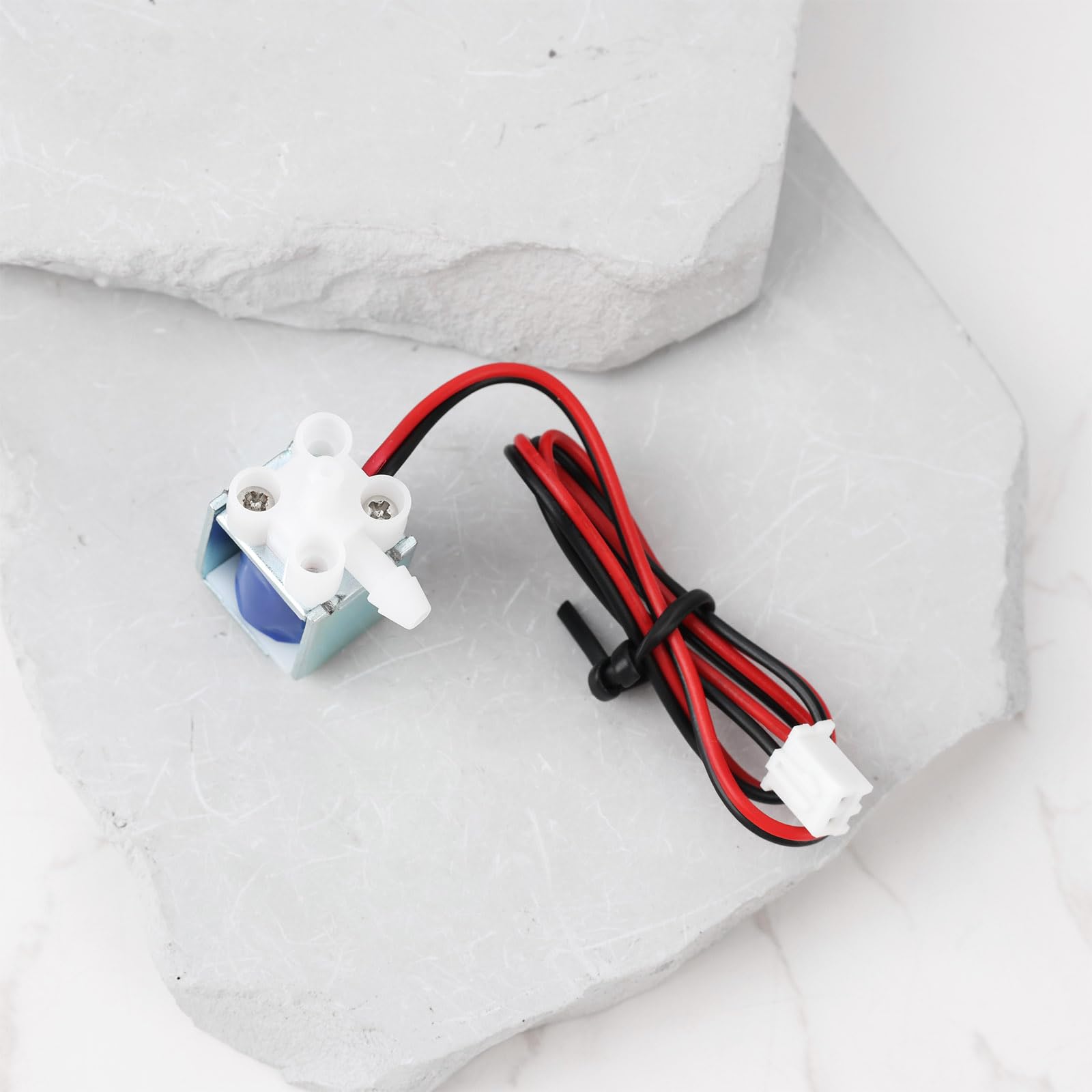 2 Elettrovalvole Mini DC 5V-6V Normalmente Chiuse - Per Aria E Acqua, Basso Consumo, Ideali Per Progetti Fai-da-te