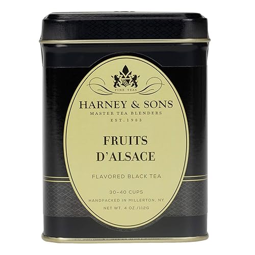 Vista 84 de Harney & Sons Irish Breakfast Tea, té negro de hoja suelta de 16 onzas, 100% Assam
