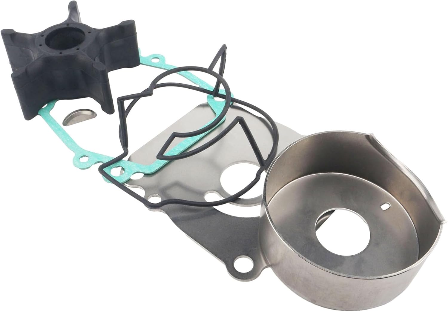 17400-92J21 Water Pump Repair Kit for Suzuki 4 Stroke DF 100 115 140 150 175 HP Outboard Engines Marine Cooling System Service Impeller Rebuild Kit 17400-92J22 17461-90J01