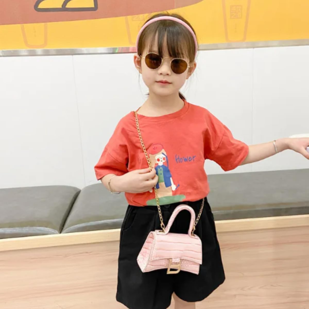 Fashion mini handbags with crocodile pattern