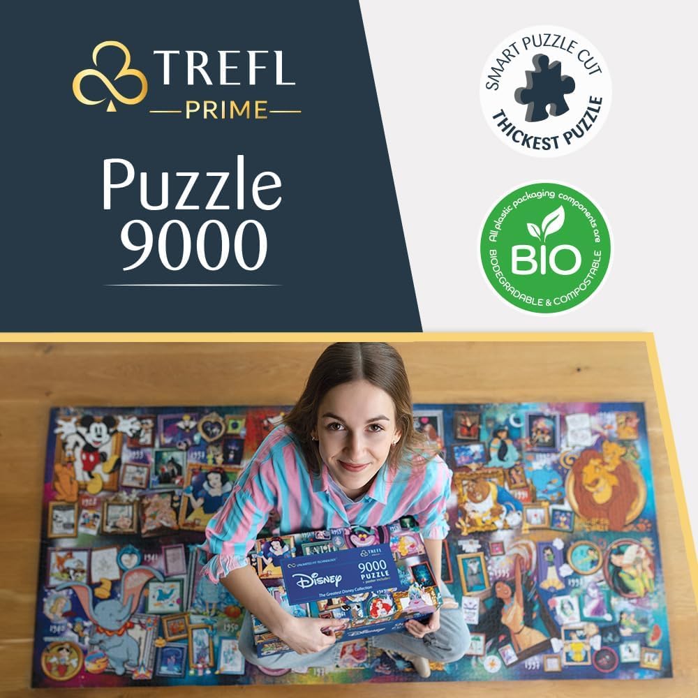 Amazon.com: Trefl Disney 9000 Piece Jigsaw Puzzle The Greatest