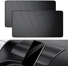 2 x Car Dashboard Non-Slip Mat 27 x 15 cm Fixed Adhesive Non-Slip Car Decoration for Mobile Phone Sunglasses Keys Remote Control