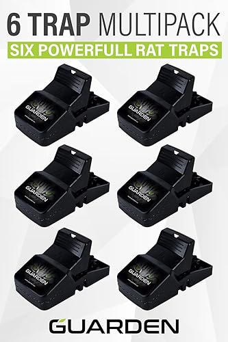 Miniatura 4 de Trampas para ratas que funcionan en interiores y exteriores (paquete de 6) atrapan ratas, ratones y ratones de campo rápidamente con estas trampas