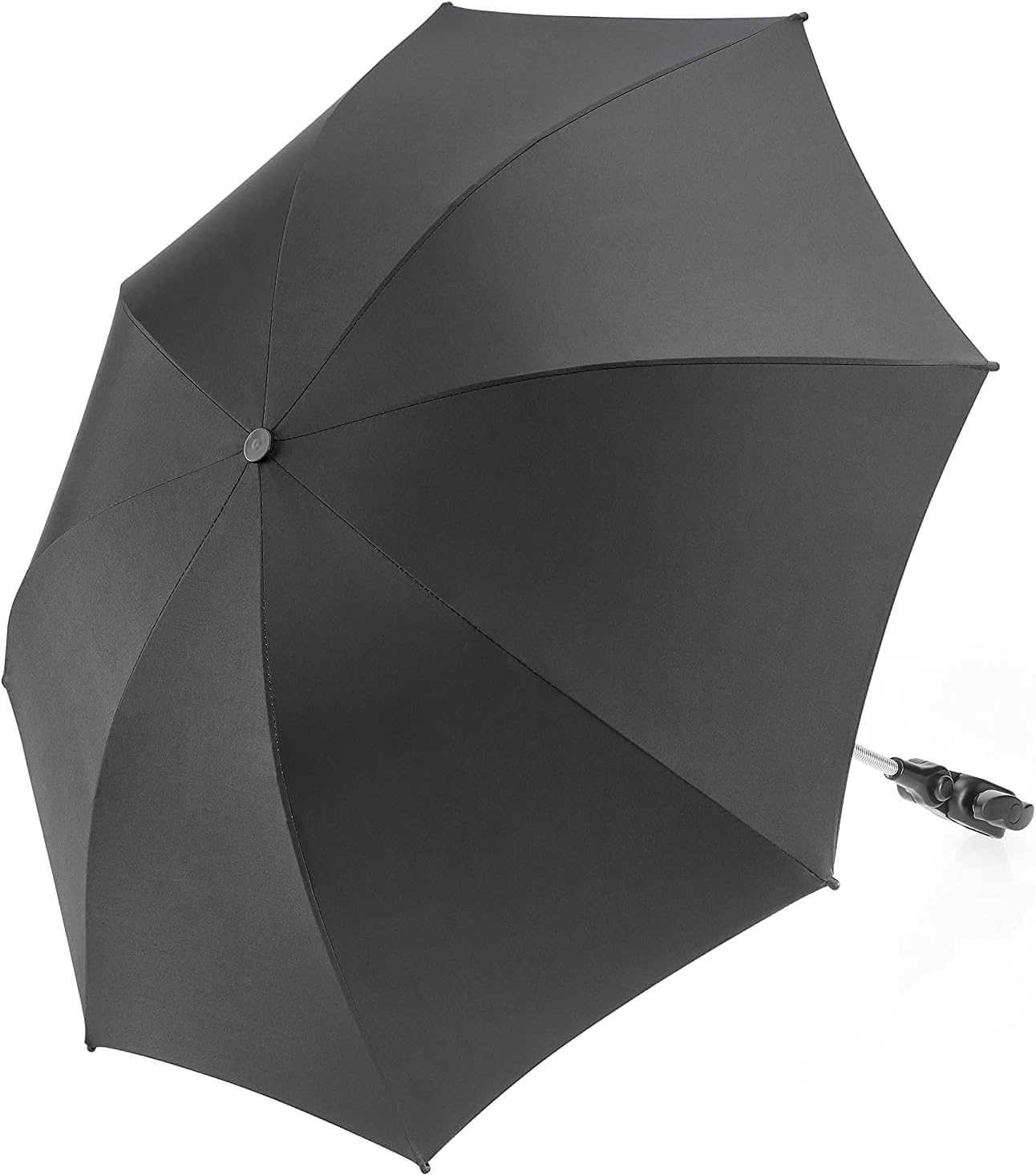 – Zamboo Parasol Umbrella for Pram, Stroller, Pushchair and Buggy - Universal Infant and Baby UV Sun Protection Umbrella - Black
