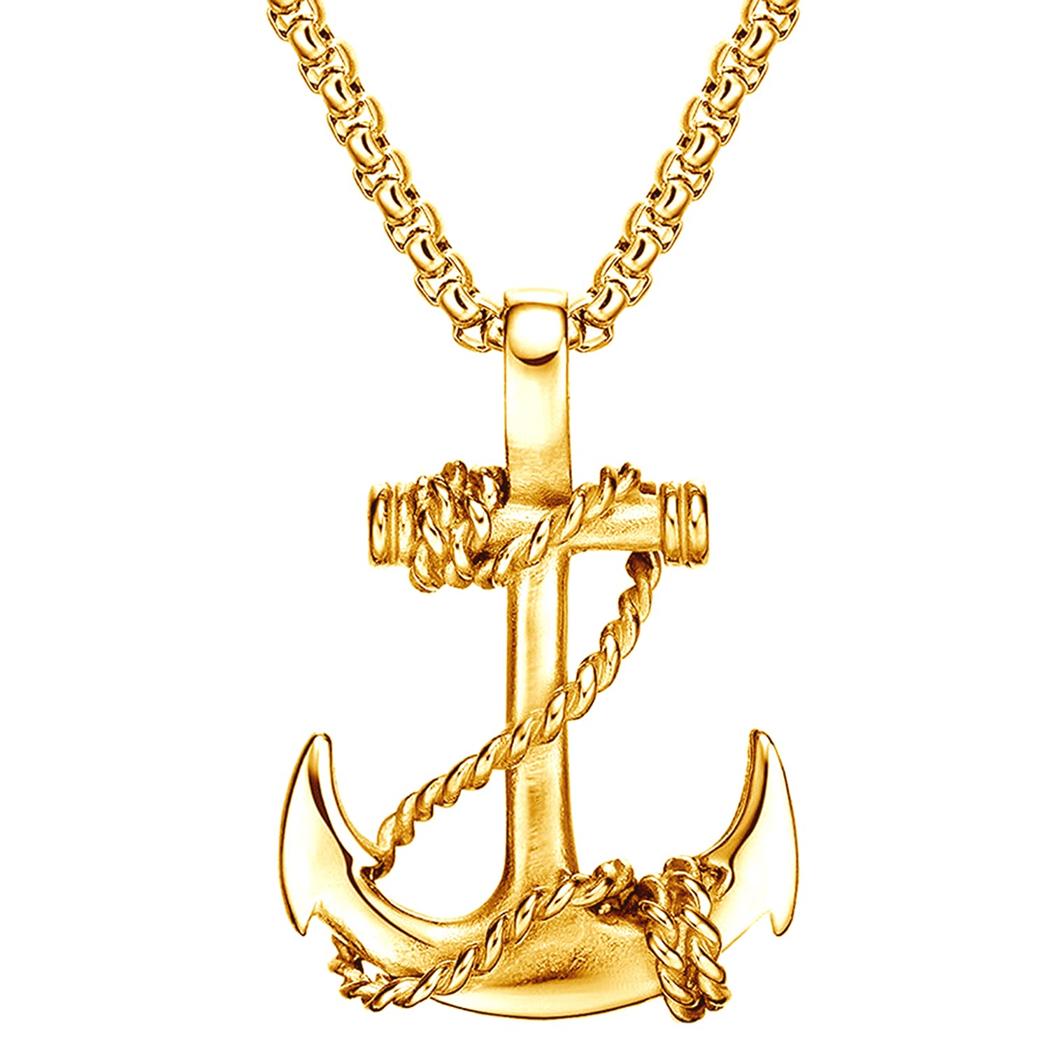 See full amazon price history chart for Peora Nautical Anchor Necklace Stainless Steel Pirate Navy Anchor Pendant with Chain for Men Peora Nautical Anchor Necklace Stainless Steel Pirate Navy Anchor Pendant with Chain for Men (B09FLZXLXT) Amazon Price History, Amazon Price Tracker