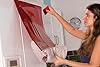 d-c-fix vinyl wrap Signal red gloss plain 45 cm x 2 m - sticky back plastic roll for furniture, kitchen & cupboards - contact paper sticker self adhesive film #2