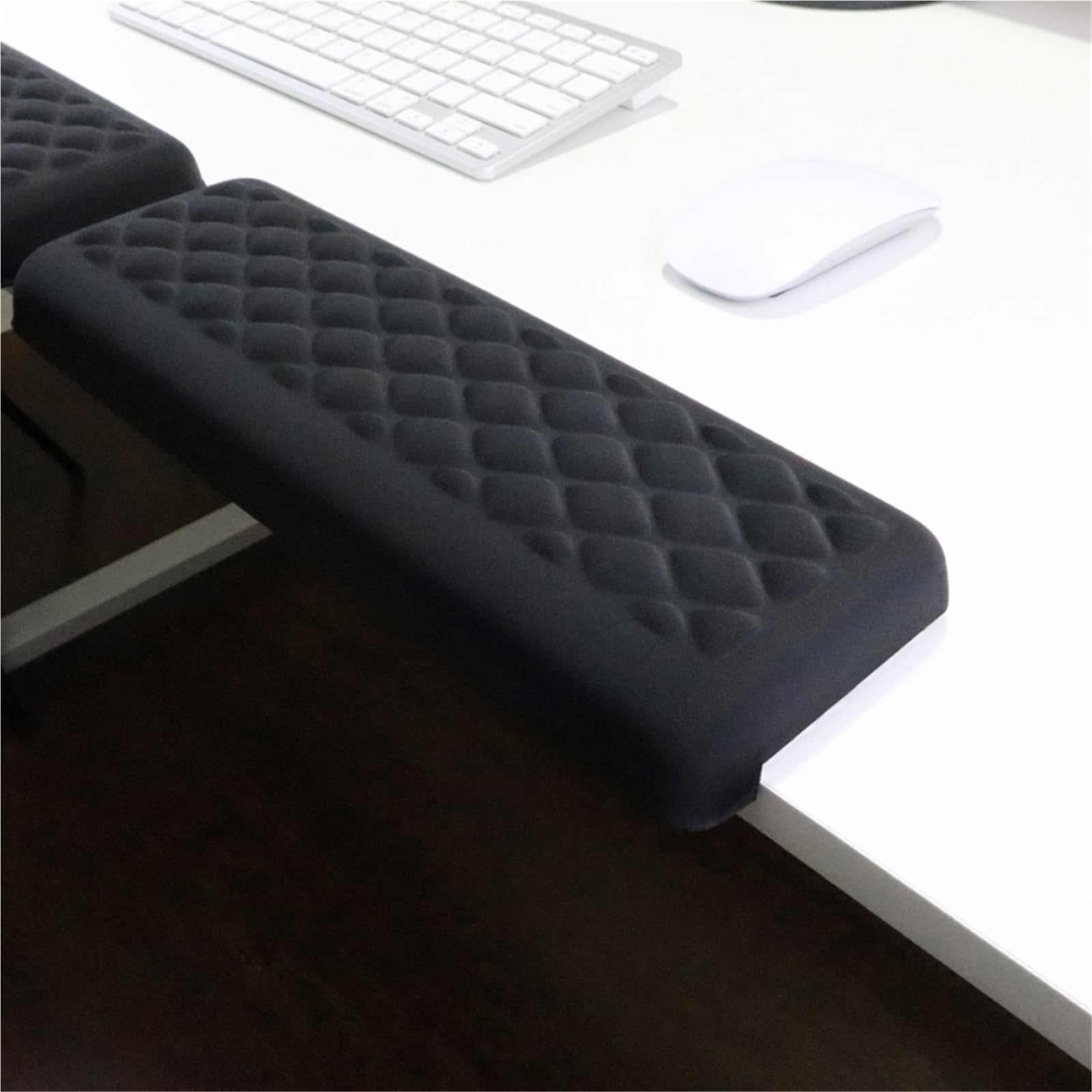 Repose-poignets pour clavier 2 Pack L-Shaped Desk Elbow Pad Keyboard Wrist Rest Ergonomic Support For Gaming Office Computer PC Painting pour Office