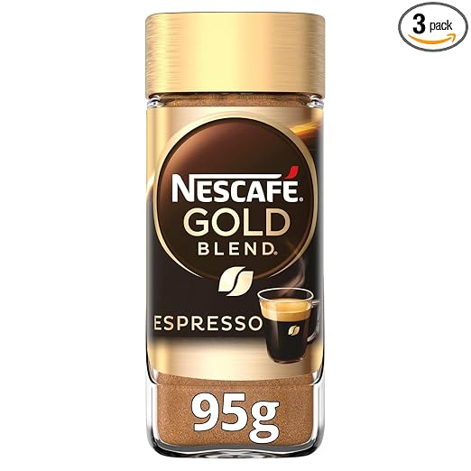 Nescafe Gold Espresso Jar 95g (Pack of 3):