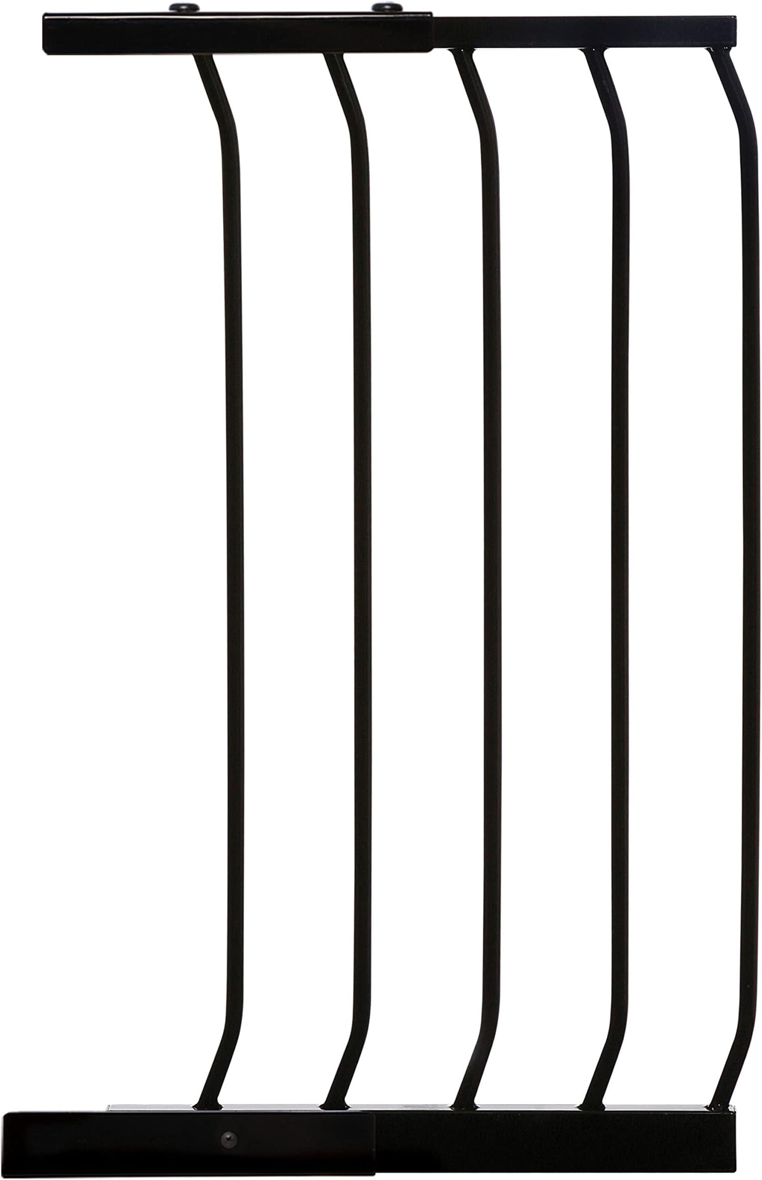 Dreambaby Chelsea Gate 36cm Wide Extension - Safety Gate Extender Kit - Fits Chelsea Gates with Standard Height of 75cm - for Pressure Mounted Child Security Gates - Black