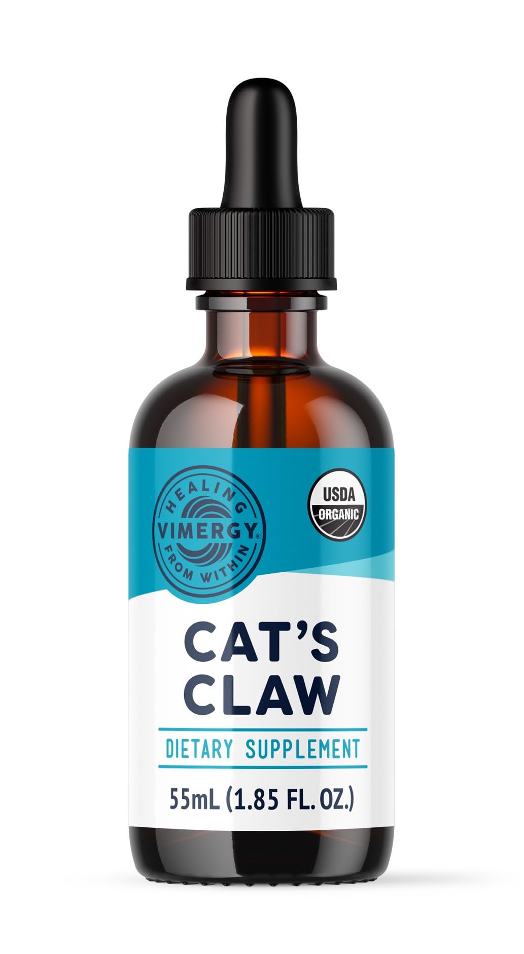 VimergyOrganic Cat’s Claw Liquid – Provides Antioxidant Support* – Benefits The Immune System* – Organic, Vegan, Gluten-Free, Non-GMO – 30 Servings (55 ml)USDA Organic