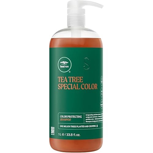 Tea Tree Special Color Shampoo, Gently Cleanses, Protects Hair Color, For Color-Treated Hair