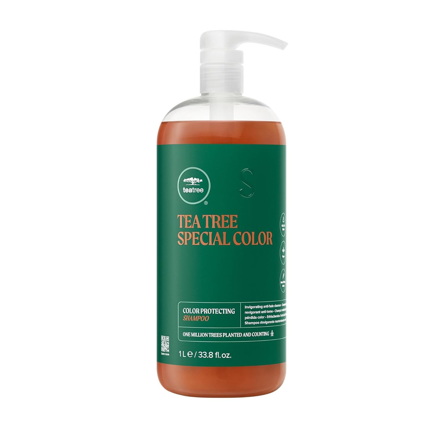 Tea Tree Special Color Shampoo, Gently Cleanses, Protects Hair Color, For Color-Treated Hair