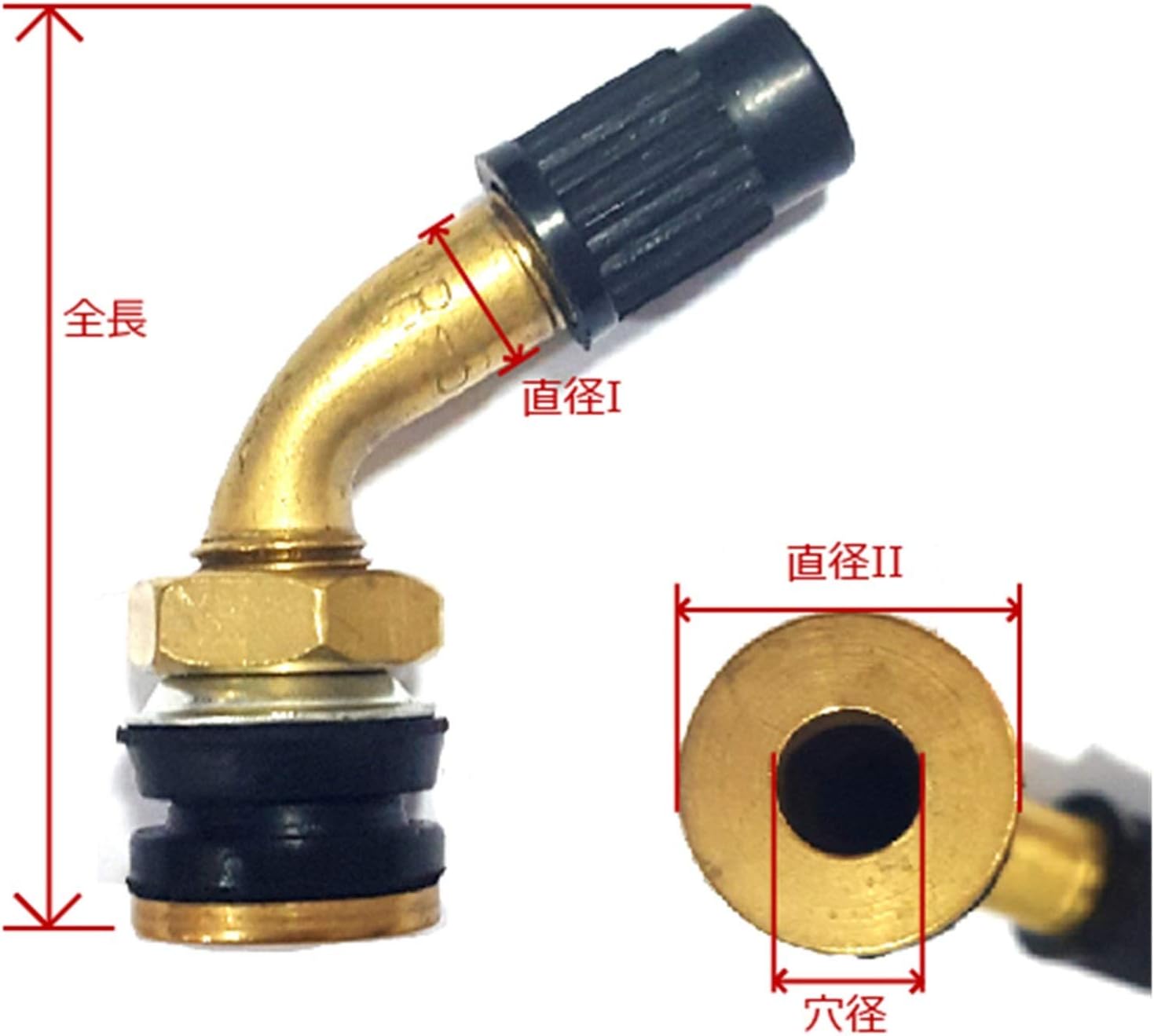 Motorcycle repair parts Air valve PVR-32 (10 pieces)