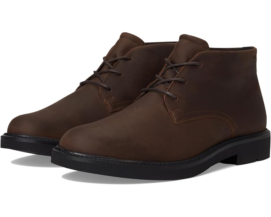 ECCO London Lace Up Waterproof Chukka Boots - Pair View