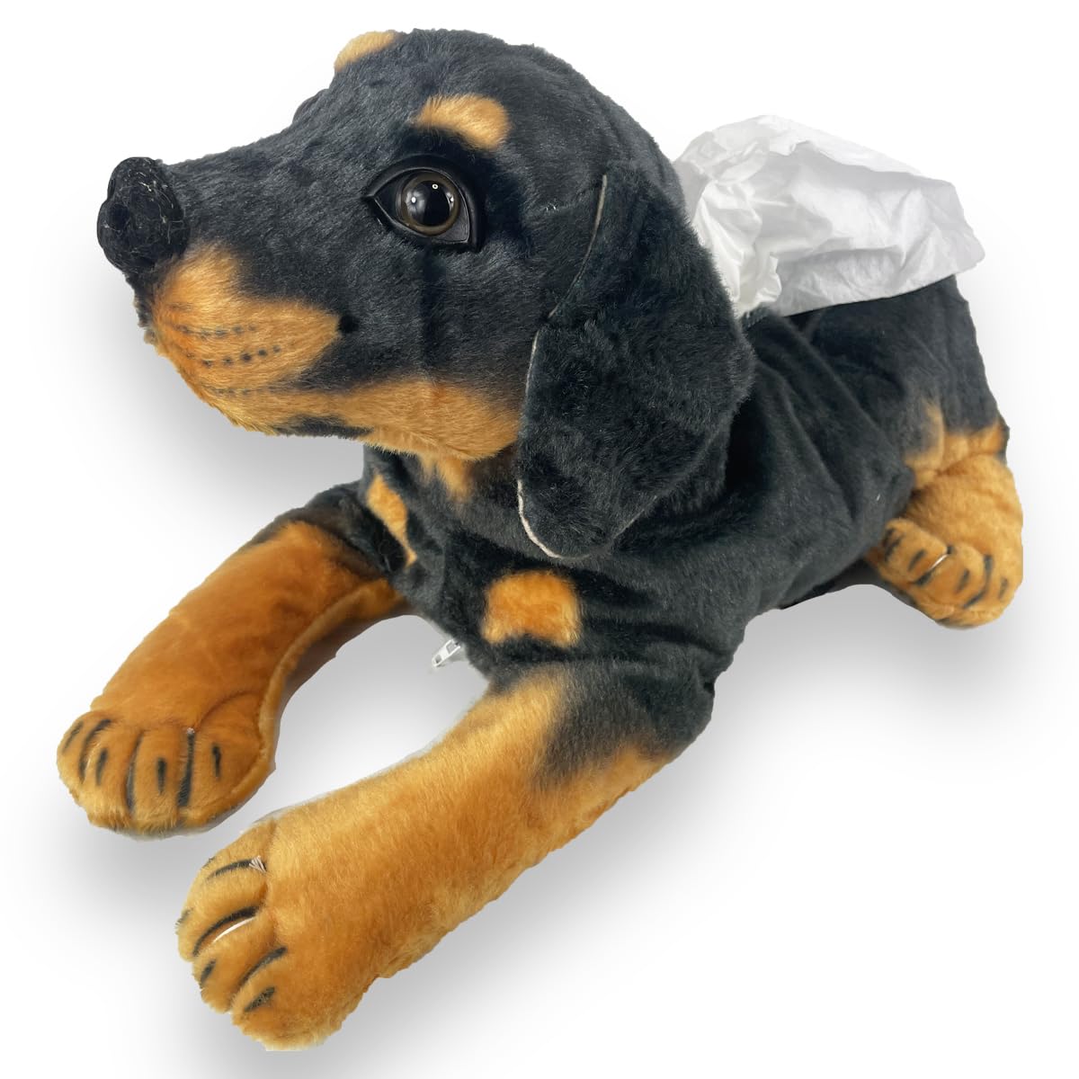 Amazon｜Nanmara ティッシュケース 犬 ぬいぐるみ ティッシュボックス
