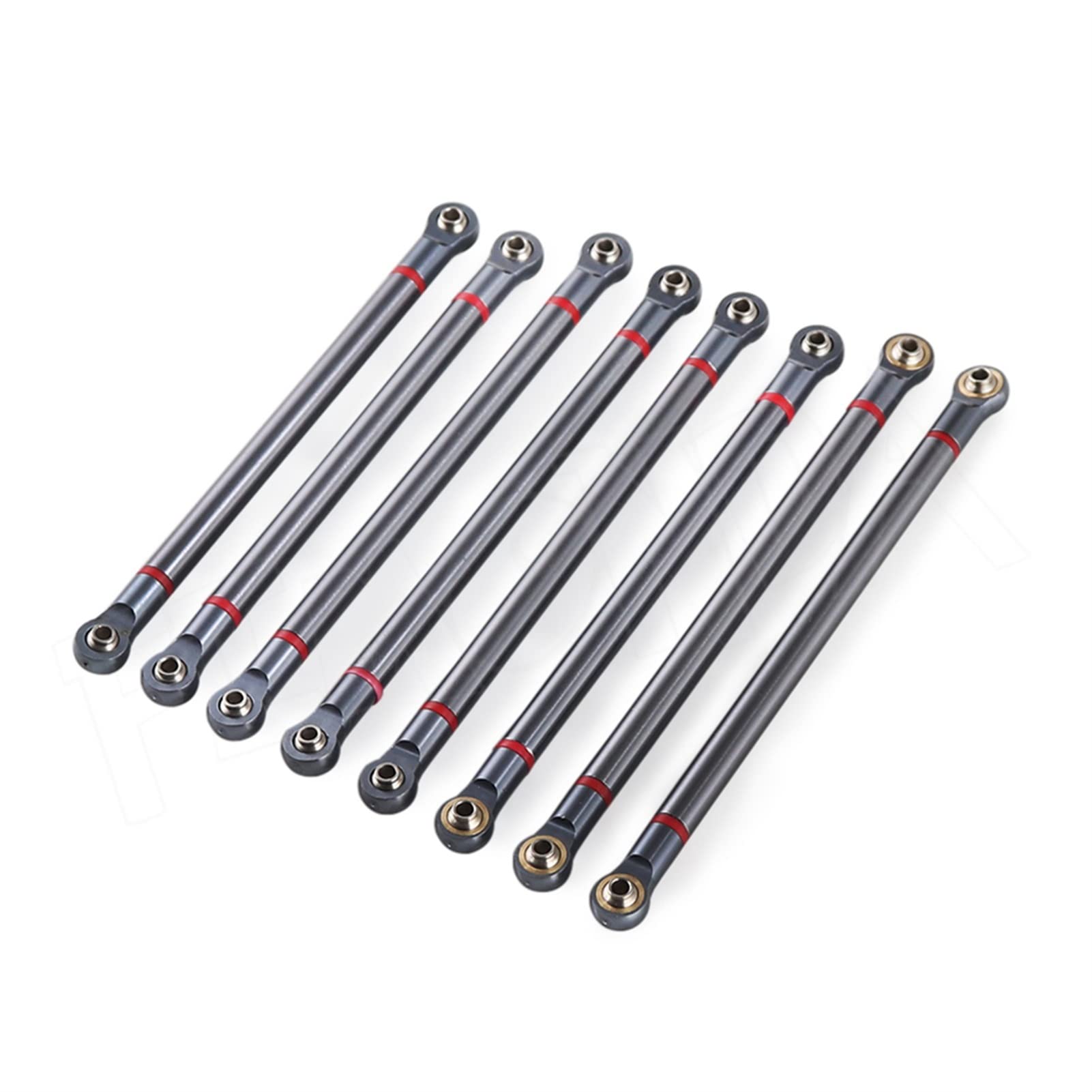 8 sztuk pręt łączący ze stopu aluminium 313mm rozstaw osi 1/10