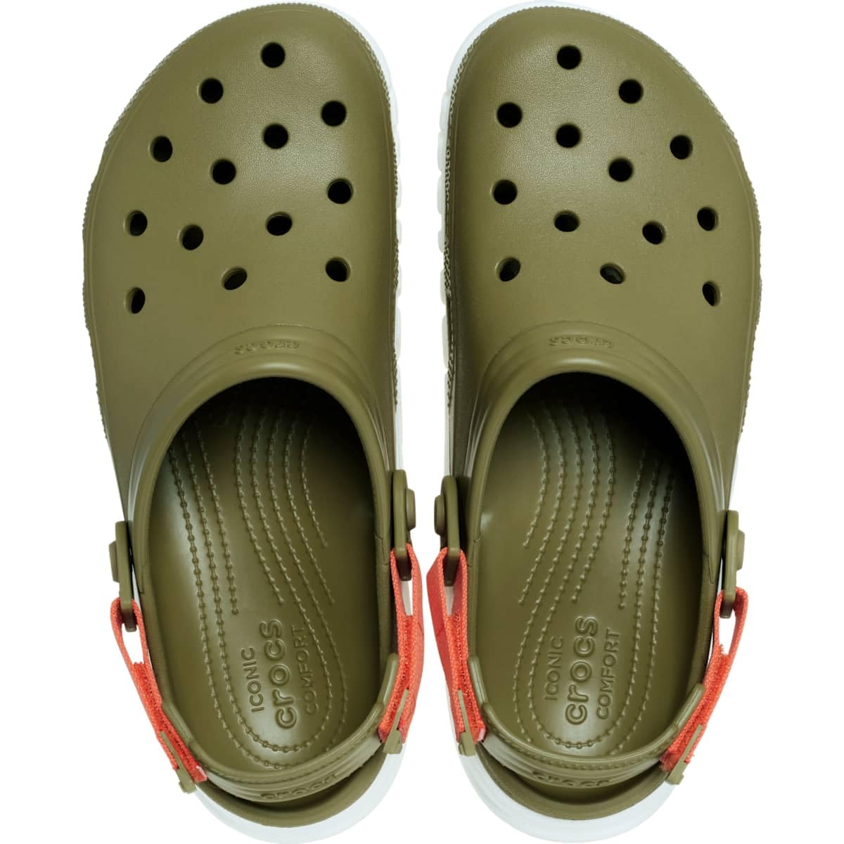 Amazon.com | Crocs Unisex-Adult Duet Max II Clogs, Aloe, 2  display picture 3