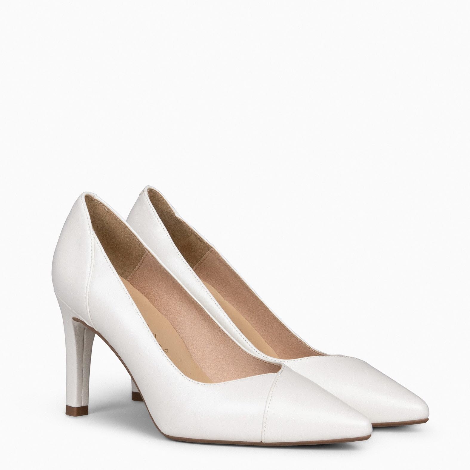 miMaO. Zapatos Elegantes de Piel para Mujer con tacón Alto. Fabricado en España