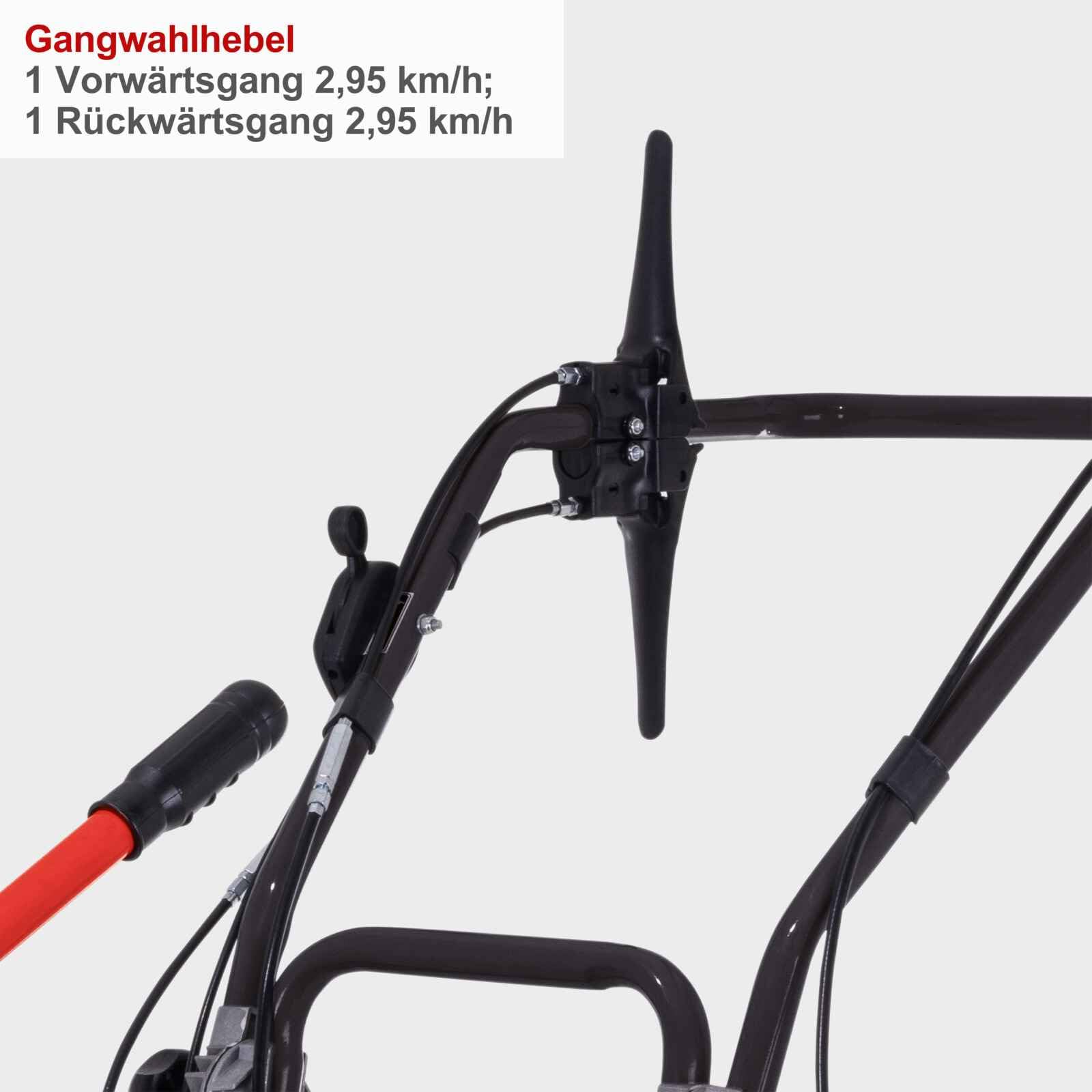 Scheppach Benzin Kehrmaschine SC2700P inkl. Schneeschild & Auffangbehälter | Schneefräse mit 700mm Kehrbreite | Flächenleistung 3000 m²h | Bürsten-Ø 350mm | 4,1W / 5,5PS | 1x Vor- 1x Rückwärtsgang