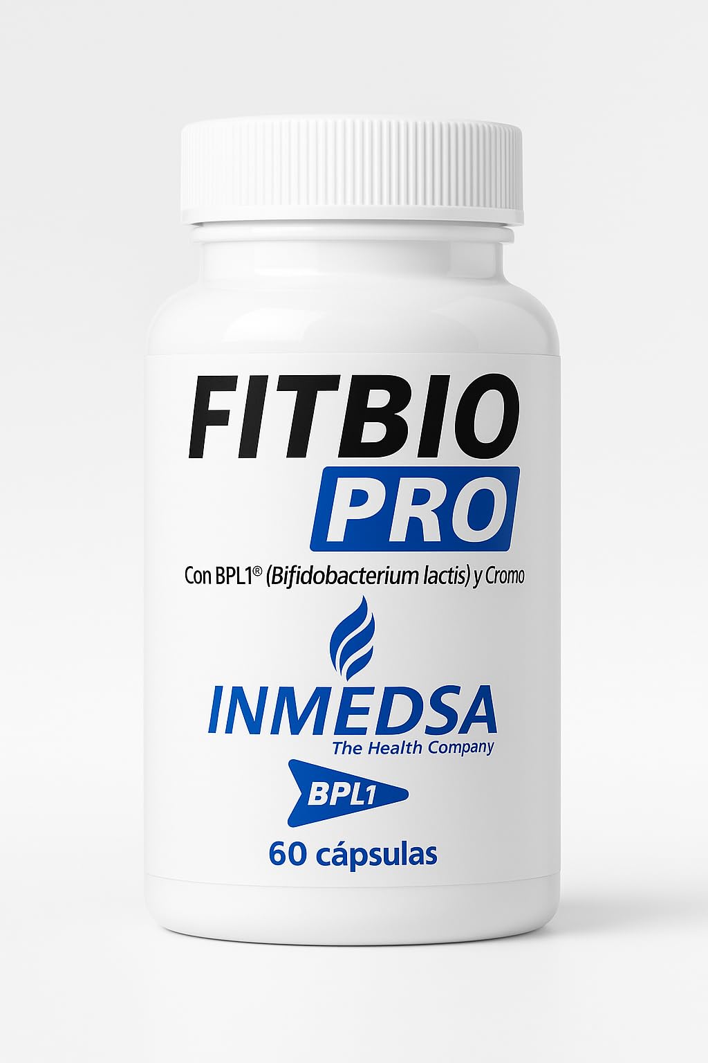 Fit Bio PRO | con BPL1® HT + Cromo | Suplemento Natural | Apoyo al Metabolismo | Bienestar Digestivo | Digestiones Ligeras | Menos Hinchazón | 60 Cápsulas | INMEDSA - The Health Company