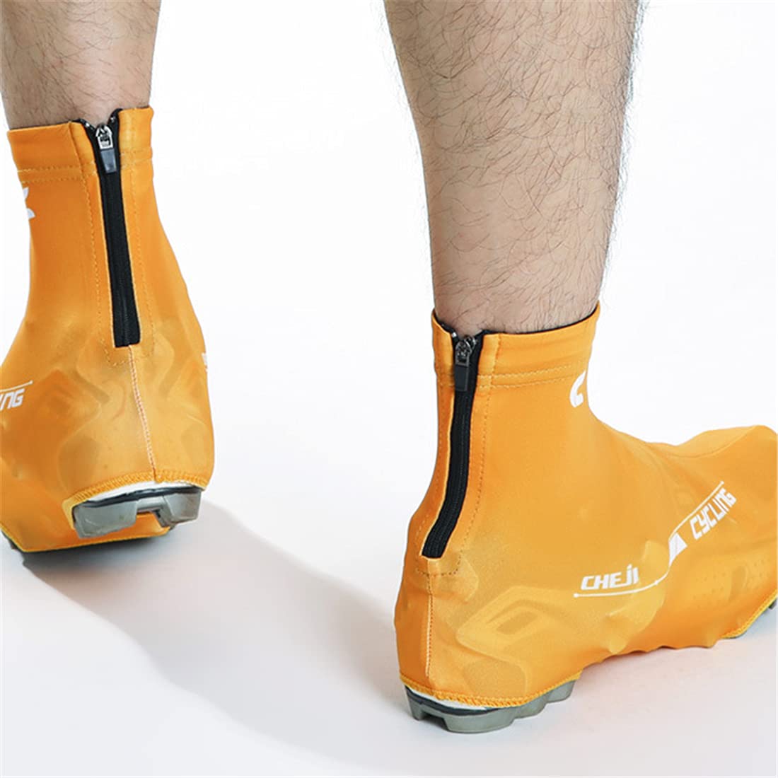 Couvre-chaussures De Cyclisme – Lycra, Coupe-vent, Imperméable, Tailles M/L/XL, Pour Route Et VTT - 9