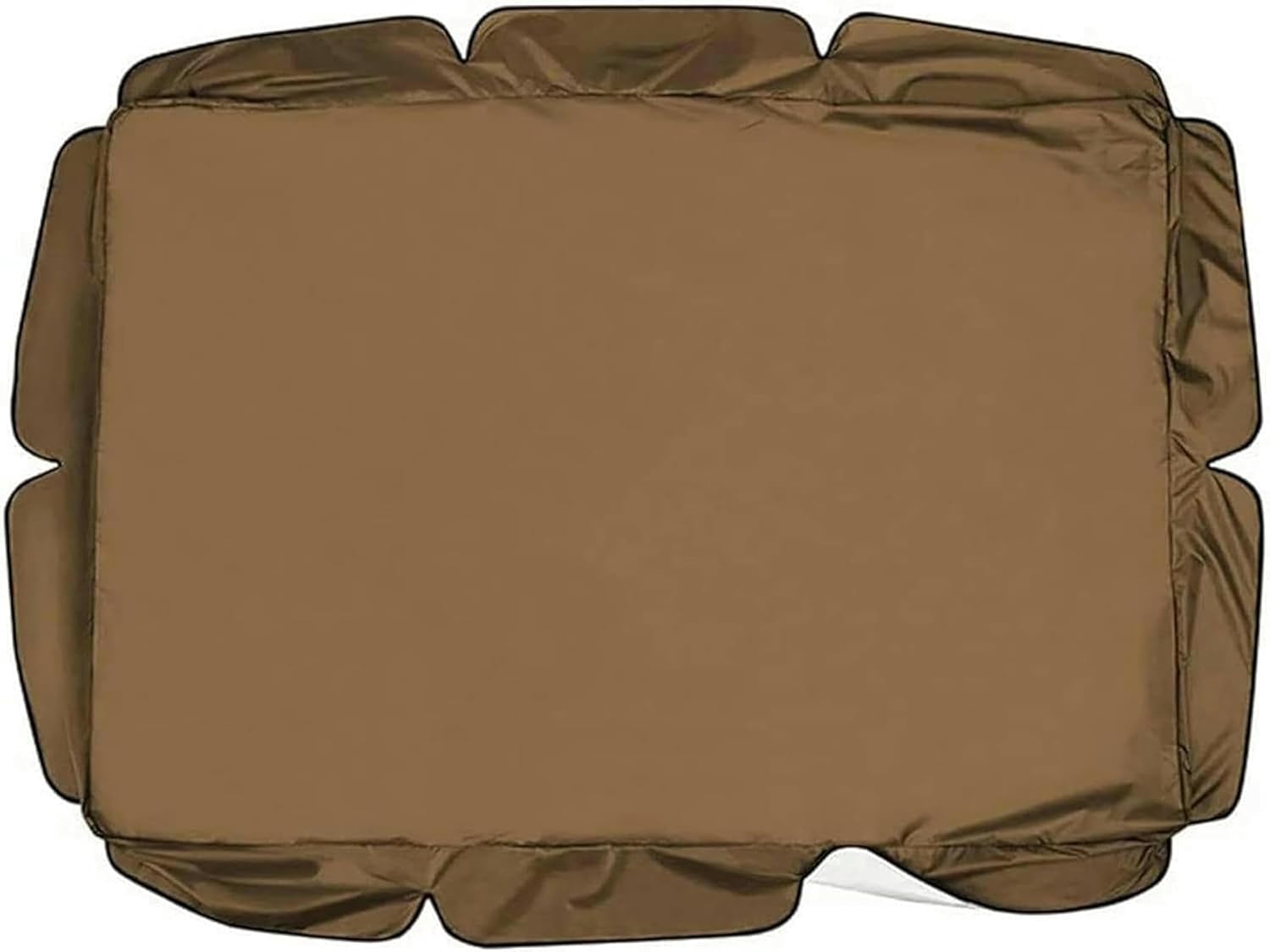 Replacement Canopy Cover for 2/3 Seater Swing Chair Swing Cover, Outdoor Sunproof Canopy All Weather Protection Porch Swings-*1