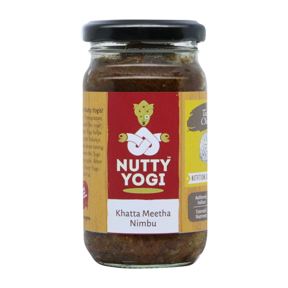 Nutty Yogi Khatta Meetha Nimbu 200 gm