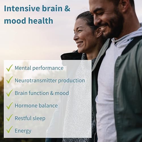 Miniatura 4 de Neurobalance + Focus Brain Booster - Paquete vegano de alta absorción, zinc, magnesio y B6 + cafeína, aminoácidos y vitaminas B metiladas, por
