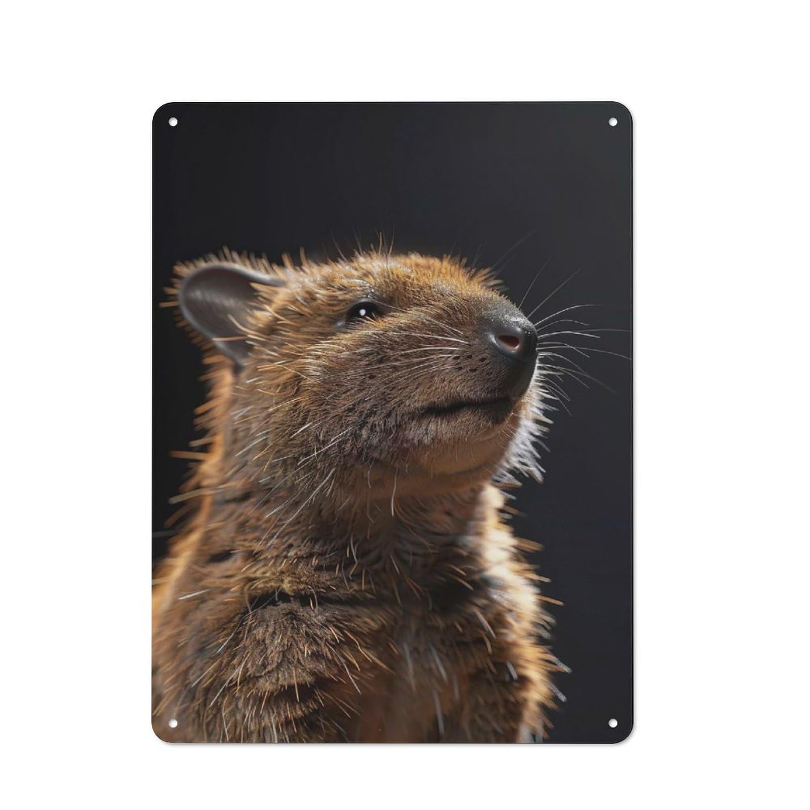 Junmoney Style-15 Vintage Tin Sign 40X30cm With Quokka For Man Cave Or Games Room, For Winter Room Styling In Man Cave And Games Room
