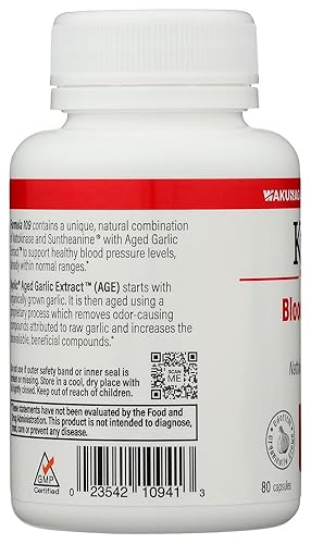 Miniatura 2 de Kyolic Salud de la presión arterial, 80 Cap