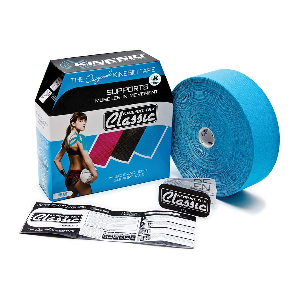 Amazon.co.jp 【並行輸入品】Kinesio Tex Classic Bulk Athletic Tape Roll Blue 2