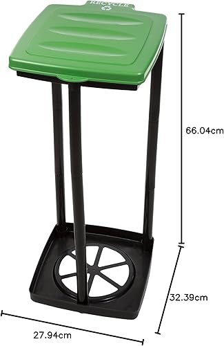 Miniatura 27 de Wakeman soporte de bolsa de basura, basurero portable al aire libre Azul