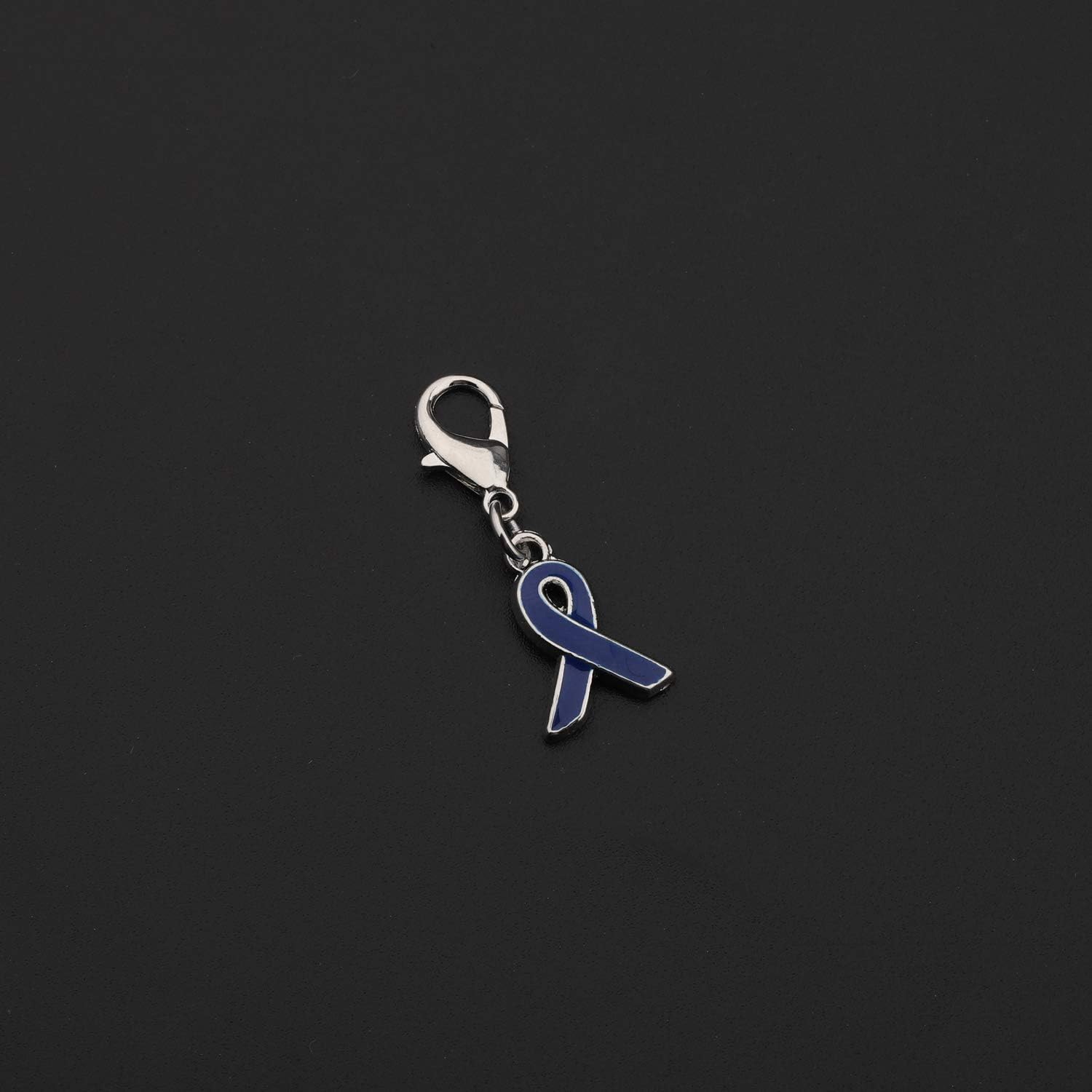 CHOORO Blue Awareness Ribbon Zipper Pull Gift for Colon Cancer - Image 6