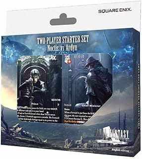 Final Fantasy TCG: Noctis Vs Ardyn Two Player Starter Deck Set - 100 Cards