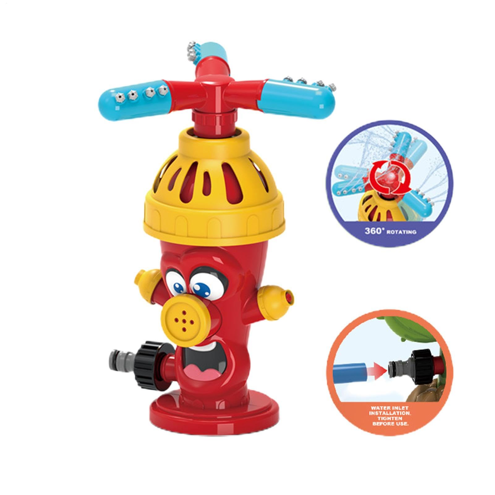Arroseur d'eau pour,Jouet d'arrosage d'eau de Jeu de extérieur - Yard Play Jouet d'arrosage avec Spray pour Filles, garçons, pelouse à l'extérieur