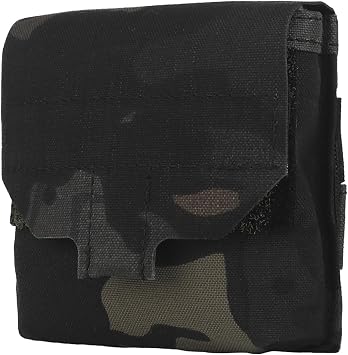 SABADO Mini MOLLE GP Pouch, Tactical Utility Pouch for EDC Gear, Micro General Purpose Pouch for Flashlight Earplug Holder and Small Essentials