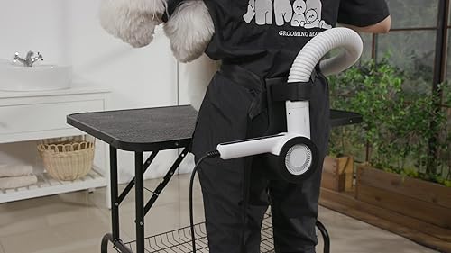 Miniatura 3 de duz V3 - Kit de secadora móvil para mascotas: 2 en 1, silencioso, portátil y manos libres con funda, secado sin estrés para perros y gatos, ideal