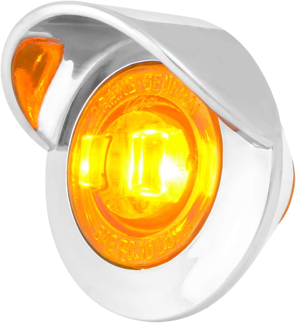 GG Grand General 75255 Blue/Blue LED Light (1" Mini 1 with Clear Pl. Bezel and Visor)