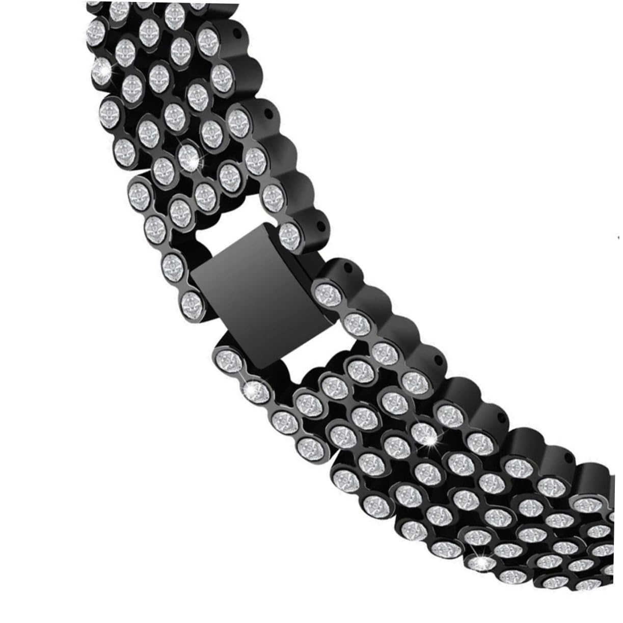 Angoily pulsera ajustable charge 2 pulsera de acero inoxidable bandas metalicas reemplazar correa de reloj