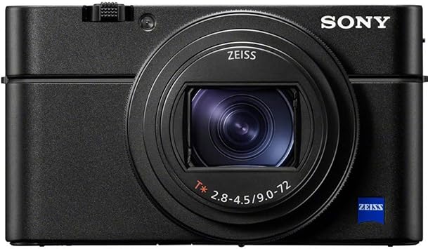 Sony Cyber-shot RX100VII Compact Digital Camera Body Black 1.0-inch Stacked CMOS Sensor 8x Optical Zoom 24-200mm 180-degree Tilting LCD Monitor 4K Video Recording DSC-RX100M7