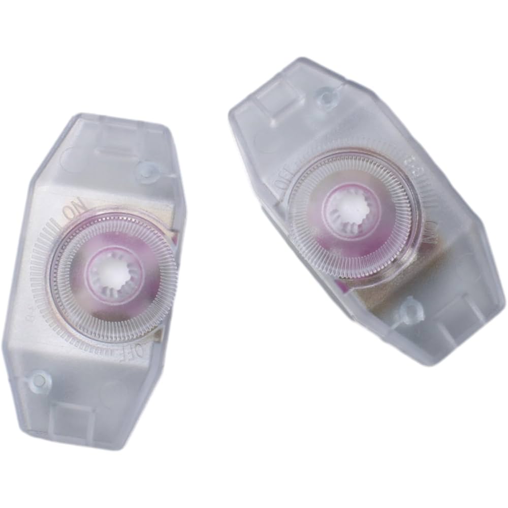 Ha Dim！ OZXNO 2pcs Plastic AC Inline Dimmer Transparent Rotary Cord