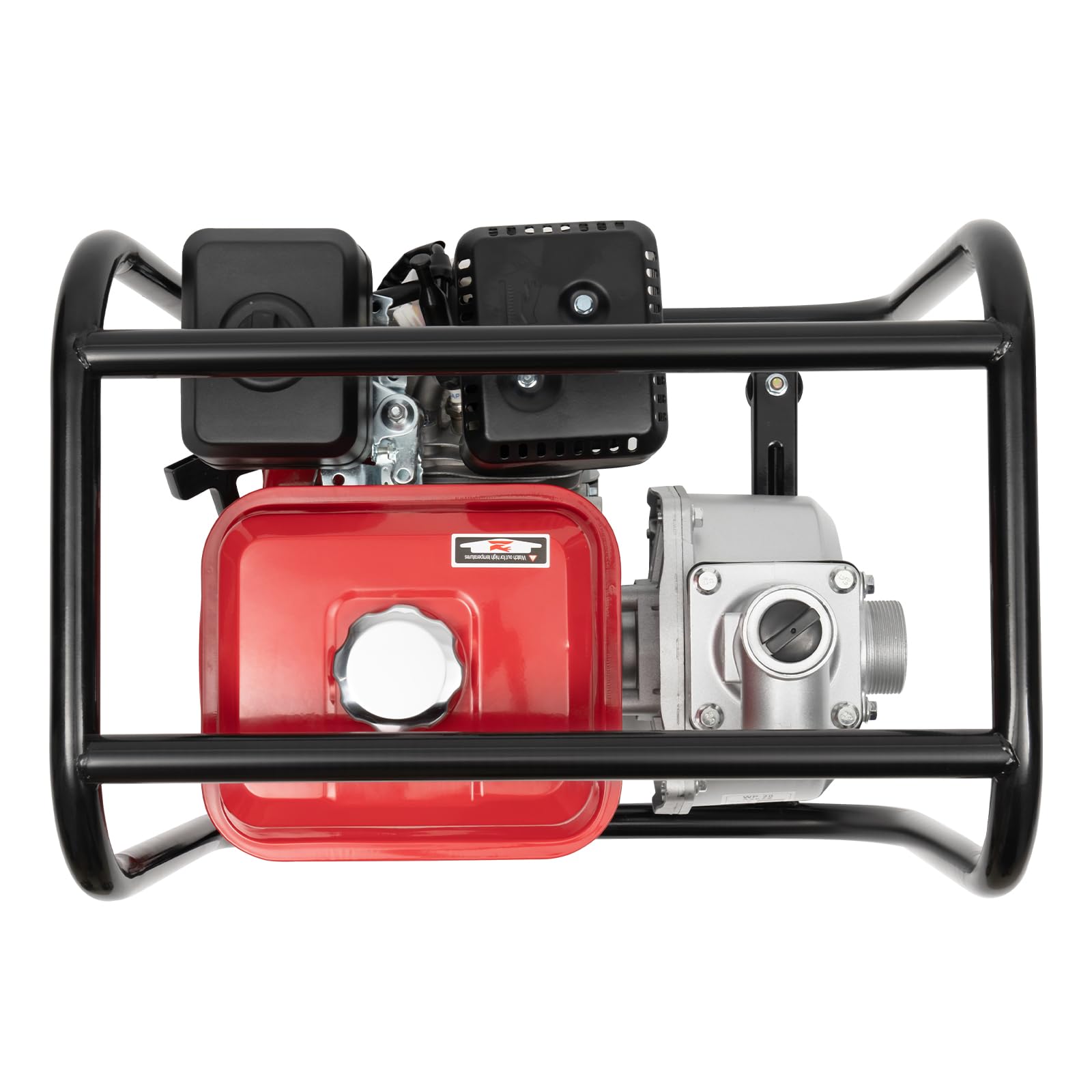 Pompa dell'acqua a benzina, 4 tempi, 212 cc, 7,5 HP, altezza di sollevamento: 26 m, distanza di aspirazione: 8 m, portata: 1000 l/min, tubo da 7,5 m