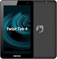 Tablet Positivo Twist Tab+ 2GB RAM 64GB, Tela 7' LCD Android 11 Go Bateria 3100mAh - Preto