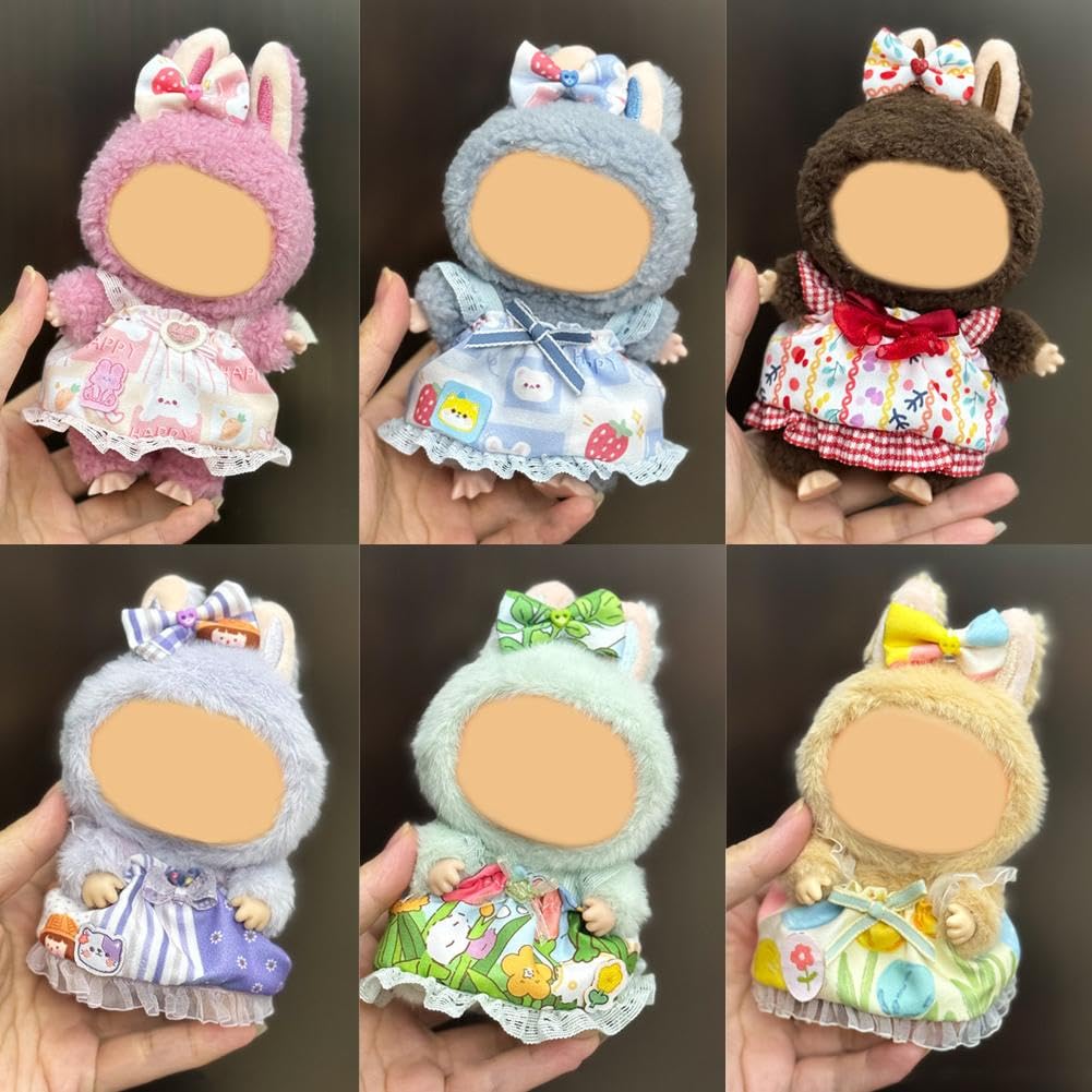 Ropa Labubu, atuendo Labubu, accesorios Labubu, trajes Labubu, ropa de muñeca hecha a mano Ropa Labubu, atuendo Labubu, accesorios Labubu, trajes Labubu, ropa de muñeca hecha a mano
