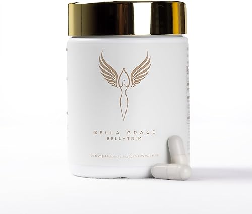 Bella Grace BellaTrim Suplemento de apoyo para el peso, apetito, dieta, metabolismo y apoyo para la salud intestinal con extracto de canela e