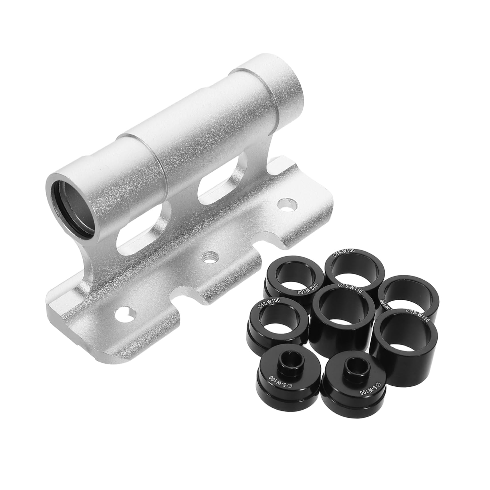 HEMOTON Aluminum Bike Front Fork Mount Bracket Set Car Roof Rack Mount Universal Bicycle Stand Holder