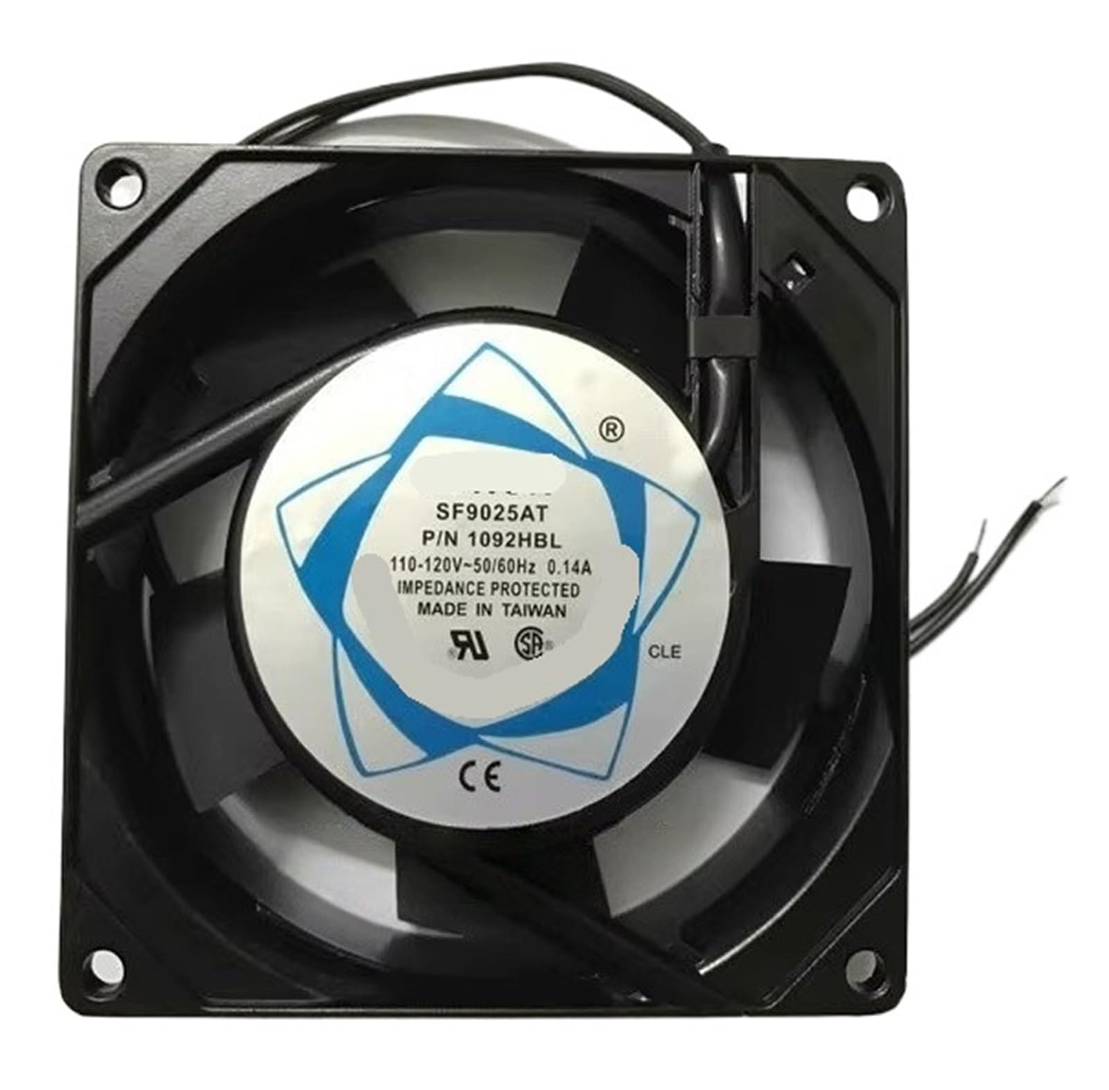 FSBNMNXPQ SF9025AT P/N 1092HBL 110/120V 0.14A Axial Flow Fan