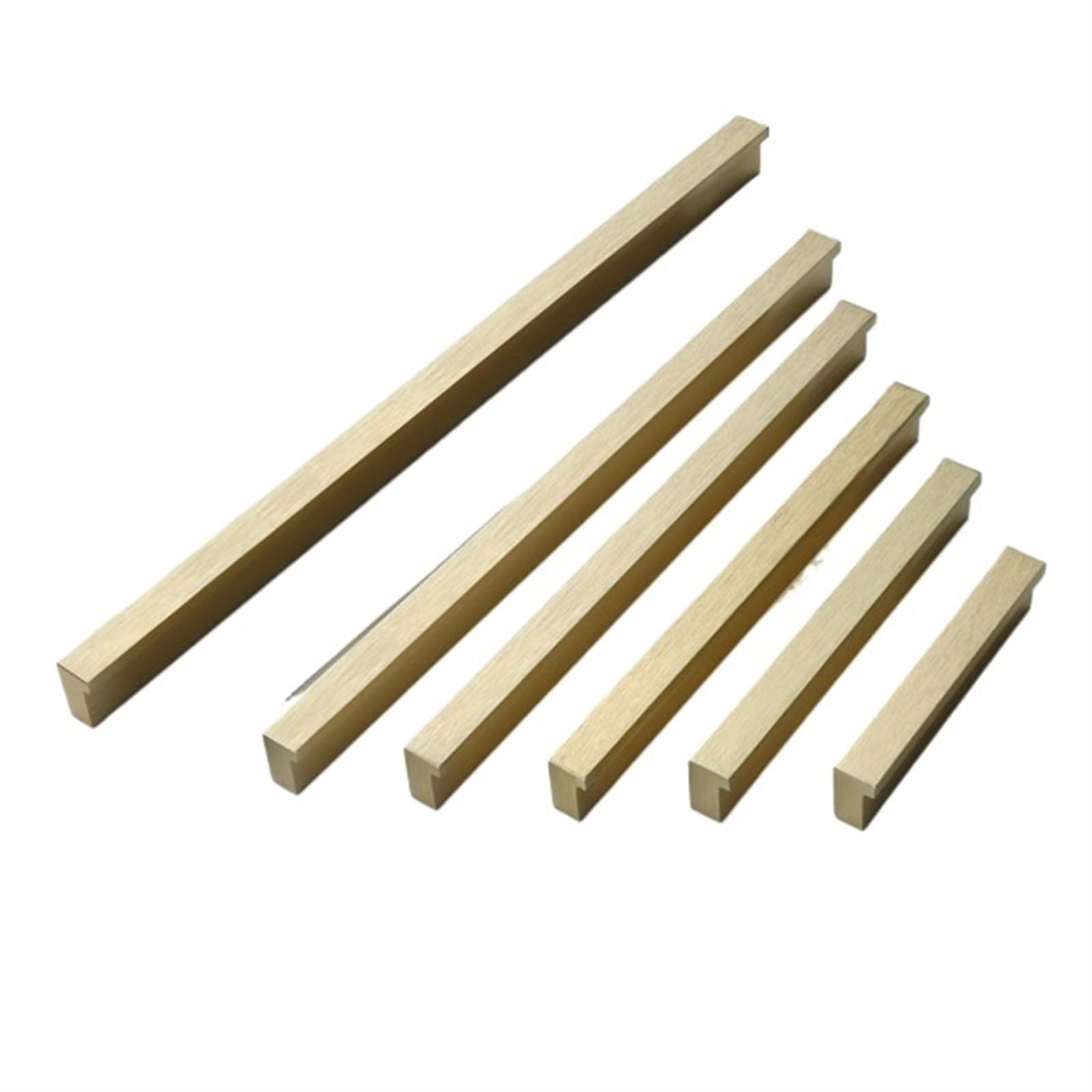 Evwgnpqrv Gold Concealed Drawer Handles, Concealed Aluminum Kitchen Cabinet Wardrobe Handles Multicolor Multiple Sizes(,160Mm)