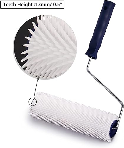 BTMB 9.1 in/9 '' aireación piso de látex autonivelante solado pinchado rodillo